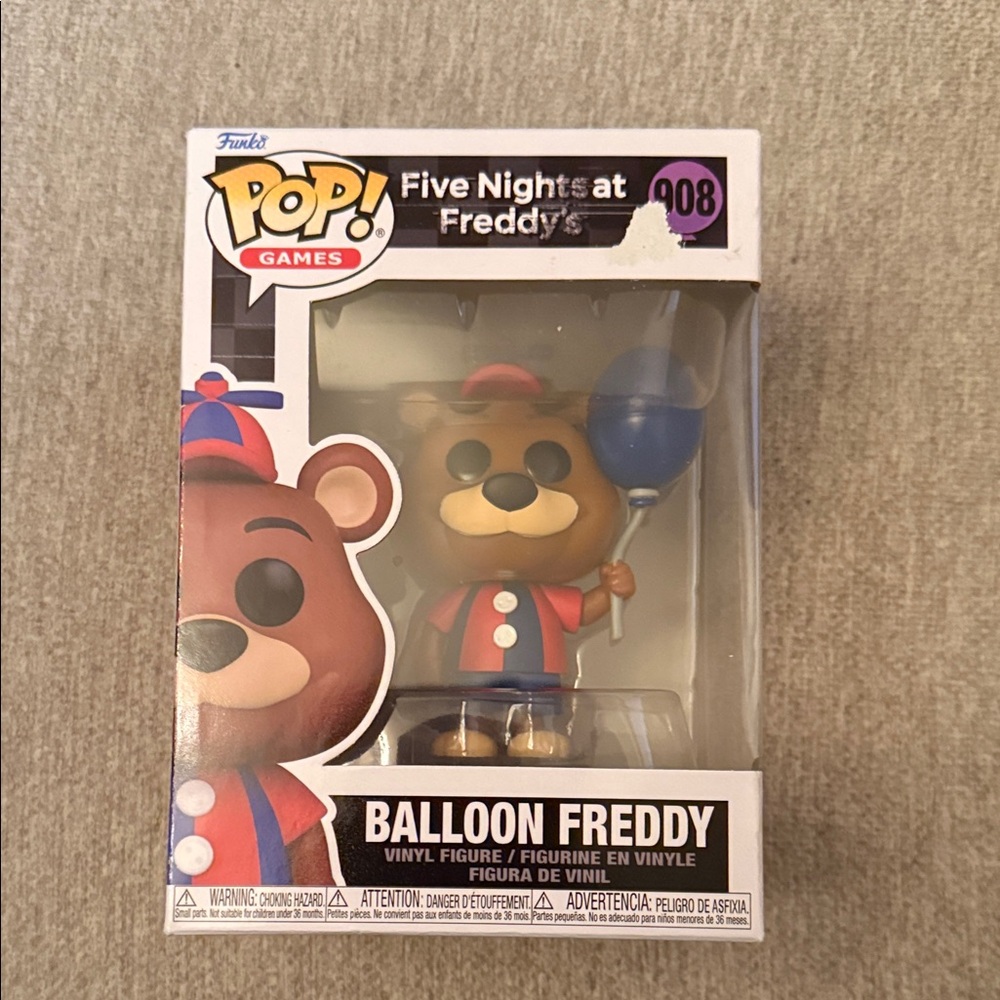 Funko Balloon Freddy Vinyl Figure - Colorful Design